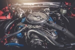 Classic Car Combustion Gas Engine