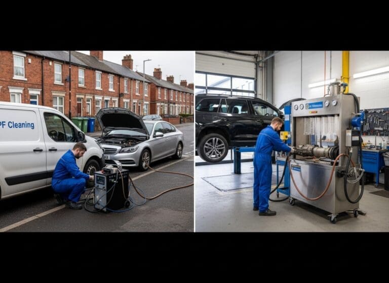 DPF Cleaning Near Me in Stoke-on-Trent: Mobile or Garage?